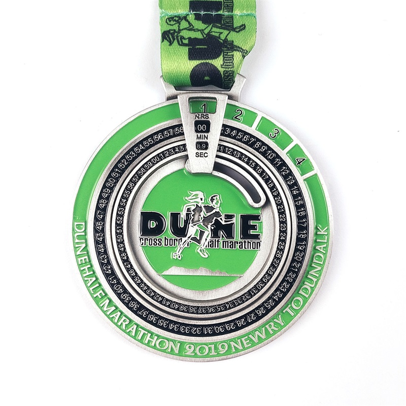 Mukautettu mitali vuoden 2019 maratonille