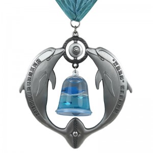 Mukautettu mitali kaulakoru 4D -emali räätälöity mitali matkamuistoille