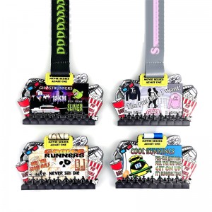 Rose -medalion levyt mitalimitalit räätälöity kilpailupalkintomitali