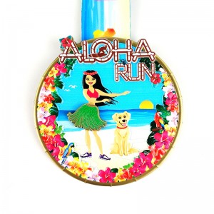 Mitalit halo mitali räätälöity halo -ääretön mitalit